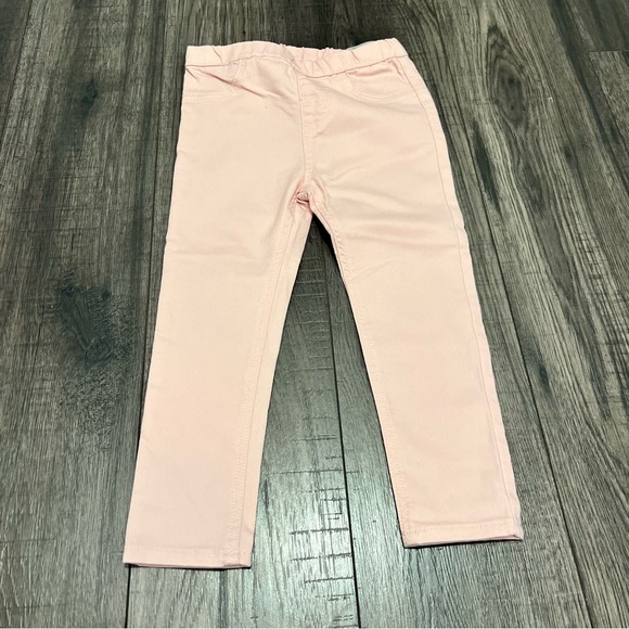 H&M Grey Black Polka Dots Pink and Denim Jeggings - Picture 5 of 5